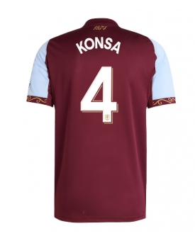 Billige Fotballdrakt Aston Villa Ezri Konsa #4 Replika Hjemmedrakt 2025-26 Kortermet Billige Fotballdrakt Aston Villa Ezri Konsa #4 Replika Hjemmedrakt 2025-26 Kortermet